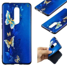 Nonbrand Nokia 5.1 Pillangó Mintás Szilikon Tok tok és táska