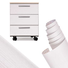 Nonbrand Öntapadós fóliatekercs falburkolat tölgy fehér 1,22x50m tapéta, díszléc és más dekoráció