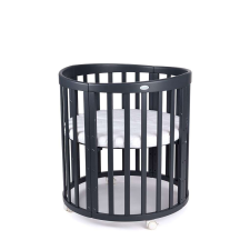 Nonbrand Ovális termesztőágy 7 az 1-ben grafit kiságy, babaágy