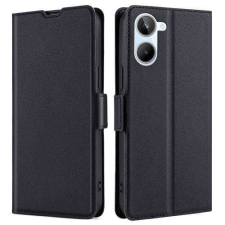 Nonbrand Realme 10 4G - Slim Wallet Tok - Fekete tok és táska