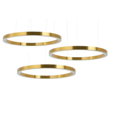 Nonbrand RING 100 + 100 + 100 + 100 arany függőlámpa egyetlen fejlécen világítás