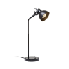 Nonbrand ROSITA asztali lámpa fekete/aranysárga  230V LED GU10 9W