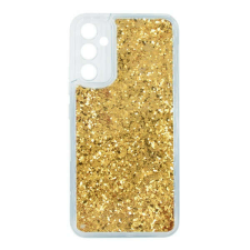Nonbrand Samsung Galaxy A34 5G Szilikon Tok - Arany - Csillogó Flitteres tok és táska