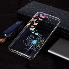 Nonbrand Samsung Galaxy J4 (2018) Szilikon Tok - Pitypang Pillangó tok és táska