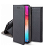 Nonbrand Smart magnet HTC Desire 19 Plus oldalra nyíló mágneses könyv tok szilikon belsővel fekete