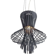 Nonbrand STRAW függesztéklámpa szürke - szénacél világítás