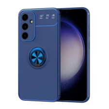 Nonbrand Szilikon telefonvédő (asztali tartó, tartógyűrű, 360°, mágneses) SÖTÉTKÉK tok és táska