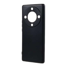 Nonbrand Szilikon telefonvédő (matt) FEKETE Honor Magic5 Lite 5G mobiltelefon kellék