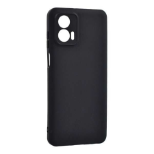 Nonbrand Szilikon telefonvédő (matt) FEKETE Motorola Moto G73 tok és táska
