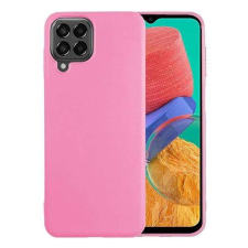 Nonbrand Szilikon telefonvédő (matt) RÓZSASZÍN Samsung Galaxy M33 (SM-M336) tok és táska