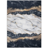 Nonbrand Szőnyeg ARLEN MARBLE1 fekete glamour glamour 120x170