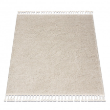Nonbrand Szőnyeg BERBER 9000 square krém Rojt shaggy 120x120 cm lakástextília