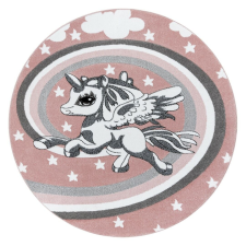 Nonbrand Szőnyeg kerek TINIES PONY púderrózsa r120 lakástextília