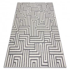 Nonbrand Szőnyeg SPRING 20421332 labirintus szizál, hurkolt - krém / szürke 80x150 cm lakástextília