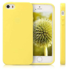 Nonbrand tok Apple iPhone 5 / iPhone 5s / iPhone SE készülékhez, szilikon, sárga, 33098.119 tok és táska