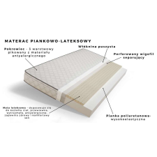 Nonbrand Tomi rózsaszín fiókos ágy, latex matrac 160/80 gyermekágy