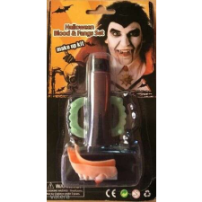 Nonbrand Vámpír fogak és Művér Készlet Halloweenre, farsangra szépségszalon