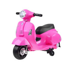 Nonbrand Vespa gyerek elektromos motorkerékpár - rózsaszín színű elektromos járgány