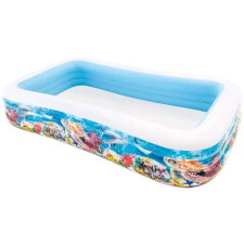 Nonbrand Wet Set Felfújható Családi Medence - Tengeri Motívum - 305x183x56cm medence