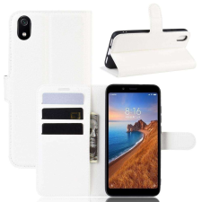 Nonbrand Xiaomi Redmi 7A, WALLET notesz mobiltok, Fehér tok és táska