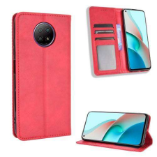 Nonbrand Xiaomi Redmi Note 9T/9 5G Piros Notesztok - Kártyatartóval tok és táska
