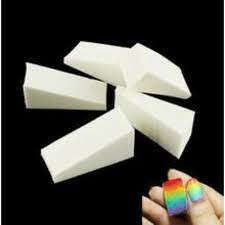 NoNo Ombre szivacs - fehér (2 darabos) körömdíszítő