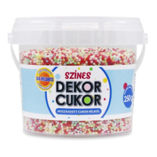 Nonpareille / színes dekor cukor édesítőszerrel 0,25 kg sütés és főzés