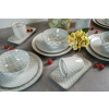 Nora's Design 50 shades of grey 20 részes modern design porcelán étkészlet 4 személyre Brand: Nora's design