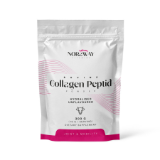 NORaWAY Hidrolizált marha kollagén 300g peptid, ízesítetlen, adagolókanállal vitamin és táplálékkiegészítő