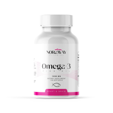  NORaWAY Omega-3 halolaj 1000mg 120db lágyzselatin kapszula vitamin és táplálékkiegészítő