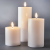 NORDIC LIGHT LED gyertya, 3 darab