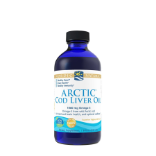Nordic Naturals Sarkvidéki Tőkehalmáj Olaj 1060 mg - Arctic Cod Liver Oil (237 ml, Ízesítetlen) vitamin és táplálékkiegészítő
