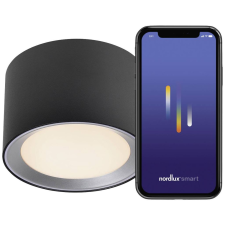 NORDLUX Landon Smart mennyezeti LED lámpa fekete (2110840103) (2110840103) világítás