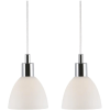 NORDLUX modern függeszték ray  fehér króm nor63233033