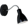 NORDLUX modern skandináv fali lámpa cyclone flex  fekete nor72991003