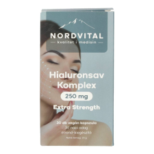 Nordvital HIALURON KOMP. VEG.KAPSZ. 30DB gyógyhatású készítmény