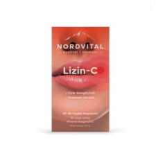 Nordvital lizin-c vegán kapszula 60 db gyógyhatású készítmény