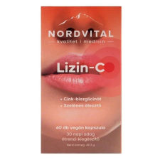 Nordvital Lizin-C vegán kapszula 60db vitamin és táplálékkiegészítő