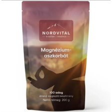 Nordvital magnézium-aszkorbát por 200 g gyógyhatású készítmény