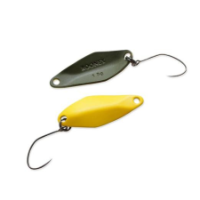  Nories Masukuroto Rooney 32mm 2.2g #038 kanál villantó (Gelb / Oliv) csali