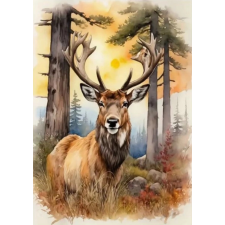  Norimpex gyémántfestés szarvas 30x40cm kreatív és készségfejlesztő