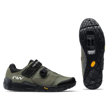 Northwave CIPŐ NORTHWAVE All Terrain OVERLAND PLUS 42 SÖTÉTZÖLD kerékpáros kerékpáros cipő