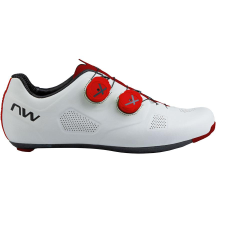 Northwave Cipő NORTHWAVE ROAD REVOLUTION 41 FEHÉR/FLUO PIROS kerékpáros kerékpáros cipő