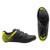 Northwave Cipő NW ROAD CORE 2 42,5 fekete/fluo sárga 80211013-04-425