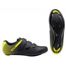 Northwave Cipő NW ROAD CORE 2 42,5 fekete/fluo sárga 80211013-04-425 kerékpáros cipő