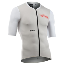Northwave Mez NORTHWAVE ESSENCE EVO RÖVID XXL SZÜRKE/FEHÉR kerékpáros biciklis mez