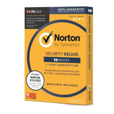 Norton 360 Deluxe 10 Device 1 year EURO karbantartó program