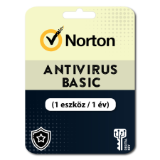 Norton AntiVirus Basic (1 eszköz / 1 év) (Elektronikus licenc) karbantartó program