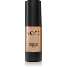 Note Cosmetique Detox and Protect Foundation mattító folyékony alapozó 120 Soft Sand 30 ml smink alapozó