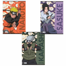 Notebook A4 NARUTO SHIPPUDEN, 50 lapos, választék, 3 féle füzet